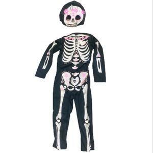 Kid’s day of the dead skeleton costume